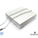 ΑΛΥΣΙΔΑ SWAROVSKI ΜΕ 191 ΠΕΤΡΕΣ ΔΙΑΦΑΝΗ/ΓΚΡΙ ΣΚ. (κωδ.7021822)