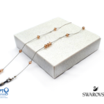 ΑΛΥΣΙΔΑ SWAROVSKI 14 ΠΕΤΡΕΣ ΜΠΕΖ (κωδ.7021885)