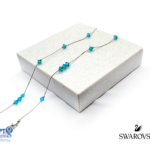 ΑΛΥΣΙΔΑ SWAROVSKI 14 ΠΕΤΡΕΣ ΠΕΤΡΟΛ (κωδ.7021893)