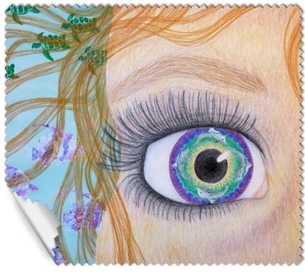 ΠΑΝΑΚΙ Microfiber Digital - EYES 16x14cm (κωδ.7073105)