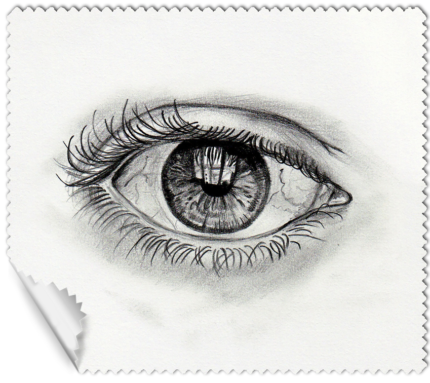 ΠΑΝΑΚΙ Microfiber Digital - EYES 16x14cm (κωδ.7073106)