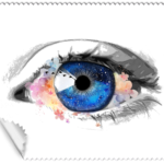 ΠΑΝΑΚΙ Microfiber Digital - EYES 16x14cm (κωδ.7073108)