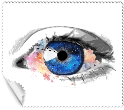 ΠΑΝΑΚΙ Microfiber Digital - EYES 16x14cm (κωδ.7073108)