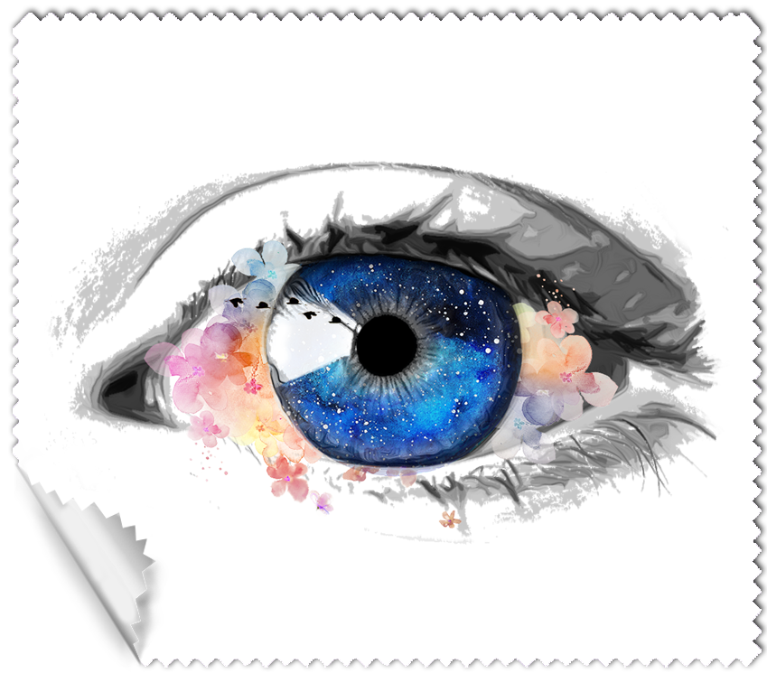 ΠΑΝΑΚΙ Microfiber Digital - EYES 16x14cm (κωδ.7073108)