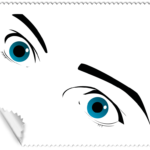 ΠΑΝΑΚΙ Microfiber Digital - EYES 16x14cm (κωδ.7073112)