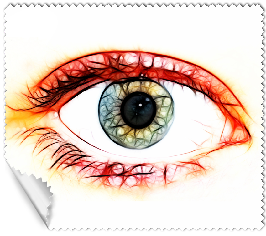 ΠΑΝΑΚΙ Microfiber Digital - EYES 16x14cm (κωδ.7073116)