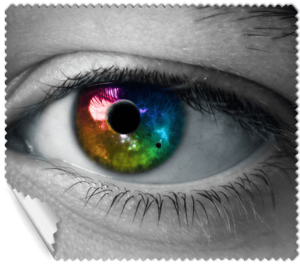 ΠΑΝΑΚΙ Microfiber Digital - EYES 16x14cm (κωδ.7073120)
