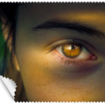 ΠΑΝΑΚΙ Microfiber Digital - EYES 16x14cm (κωδ.7073129)