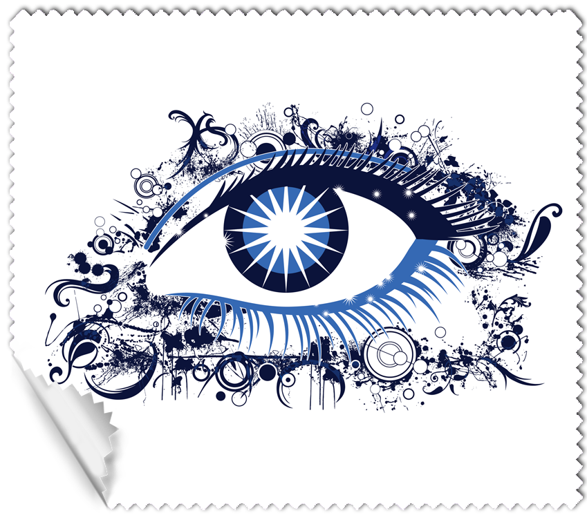 ΠΑΝΑΚΙ Microfiber Digital - EYES 16x14cm (κωδ.7073132)
