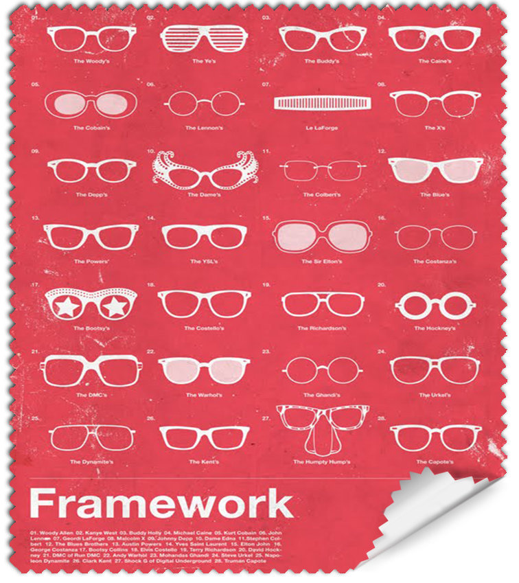 ΠΑΝΑΚΙ Microfiber Digital - GLASSES 14x16cm (κωδ.7073204)