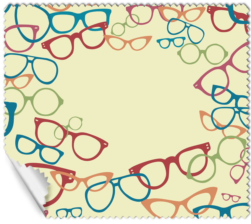 ΠΑΝΑΚΙ Microfiber Digital - GLASSES 16x14cm (κωδ.7073210)