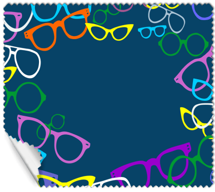 ΠΑΝΑΚΙ Microfiber Digital - GLASSES 16x14cm (κωδ.7073211)