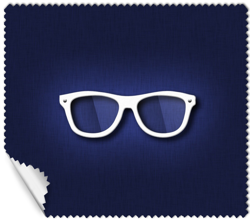 ΠΑΝΑΚΙ Microfiber Digital - GLASSES 16x14cm (κωδ.7073213)