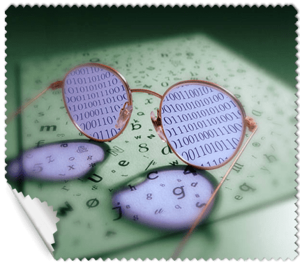 ΠΑΝΑΚΙ Microfiber Digital - GLASSES 16x14cm (κωδ.7073226)