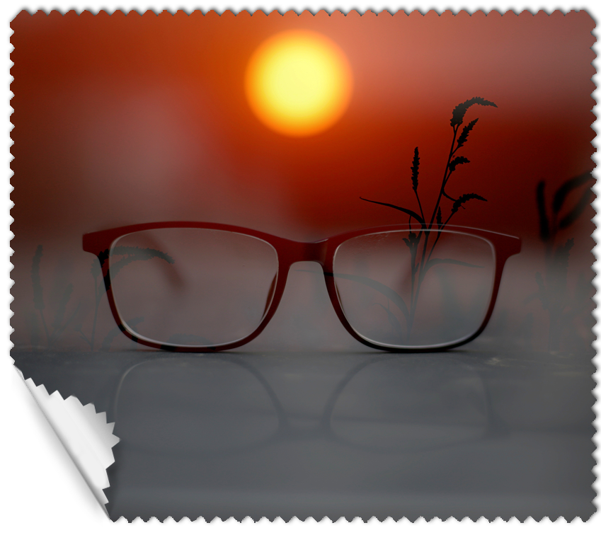 ΠΑΝΑΚΙ Microfiber Digital - GLASSES 16x14cm (κωδ.7073230)