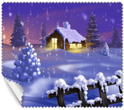 ΠΑΝΑΚΙ Microfiber Digital - XMAS 16x14cm (κωδ.7073604)