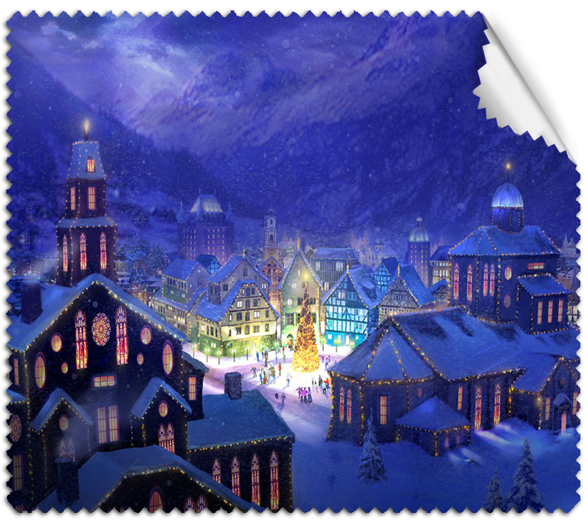 ΠΑΝΑΚΙ Microfiber Digital - XMAS 16x14cm (κωδ.7073627)