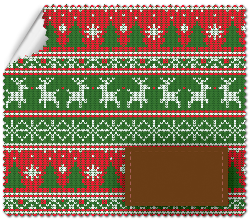 ΠΑΝΑΚΙ Microfiber Digital - XMAS 16x14cm (κωδ.7073645)