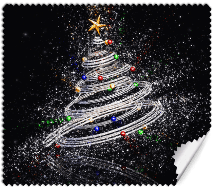 ΠΑΝΑΚΙ Microfiber Digital - XMAS 16x14cm (κωδ.7073649)