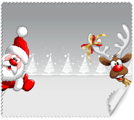 ΠΑΝΑΚΙ Microfiber Digital - XMAS 16x14cm (κωδ.7073661)