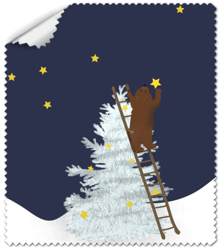ΠΑΝΑΚΙ Microfiber Digital - XMAS 16x14cm (κωδ.7073628)