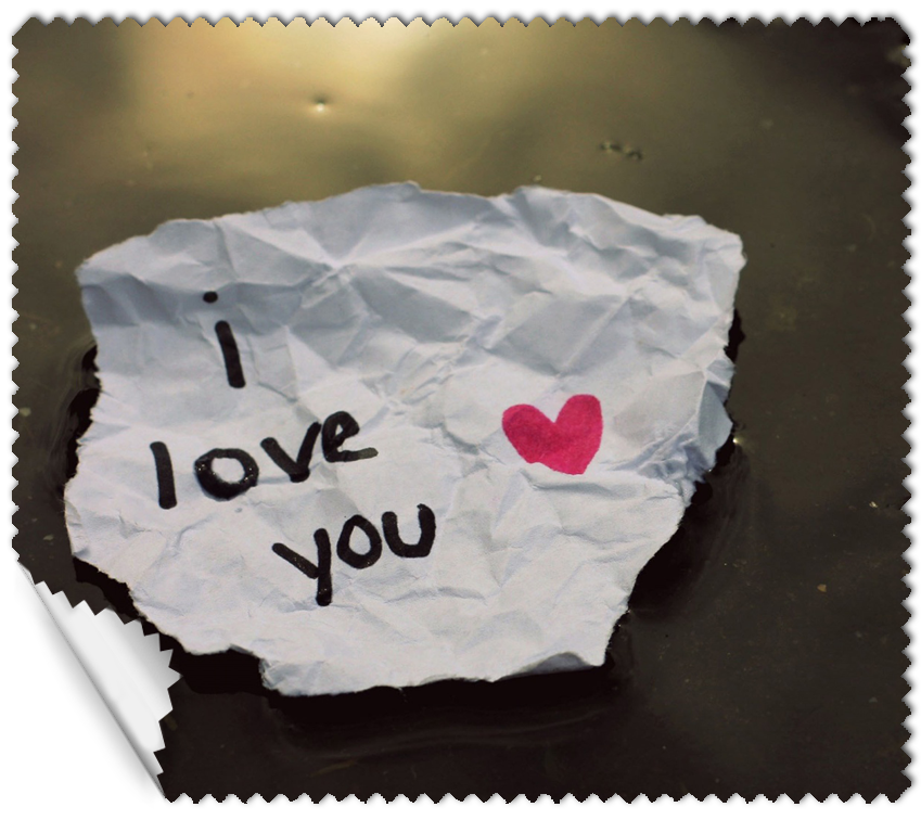 ΠΑΝΑΚΙ Microfiber Digital - LOVE 16x14cm (κωδ.7073902)