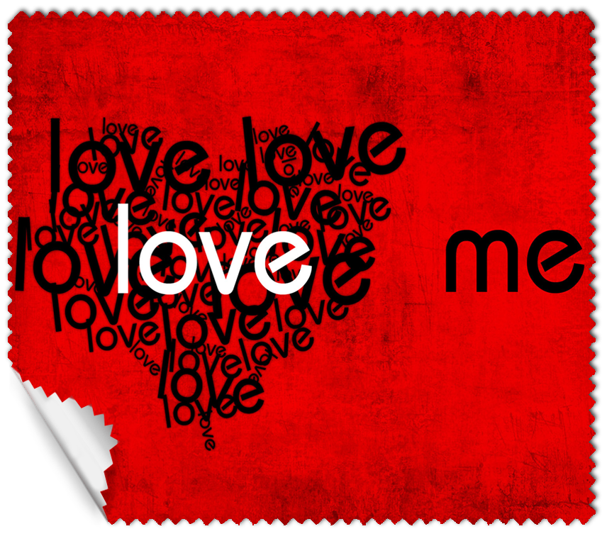 ΠΑΝΑΚΙ Microfiber Digital - LOVE 16x14cm (κωδ.7073909)