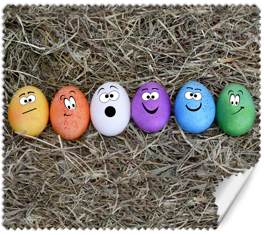 ΠΑΝΑΚΙ Microfiber Digital - EASTER 16x14cm (κωδ.7074314)