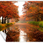 ΠΑΝΑΚΙ Microfiber Digital - AUTUMN 16x14cm (κωδ.7074506)