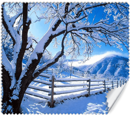 ΠΑΝΑΚΙ Microfiber Digital - WINTER 16x14cm (κωδ.7074706)